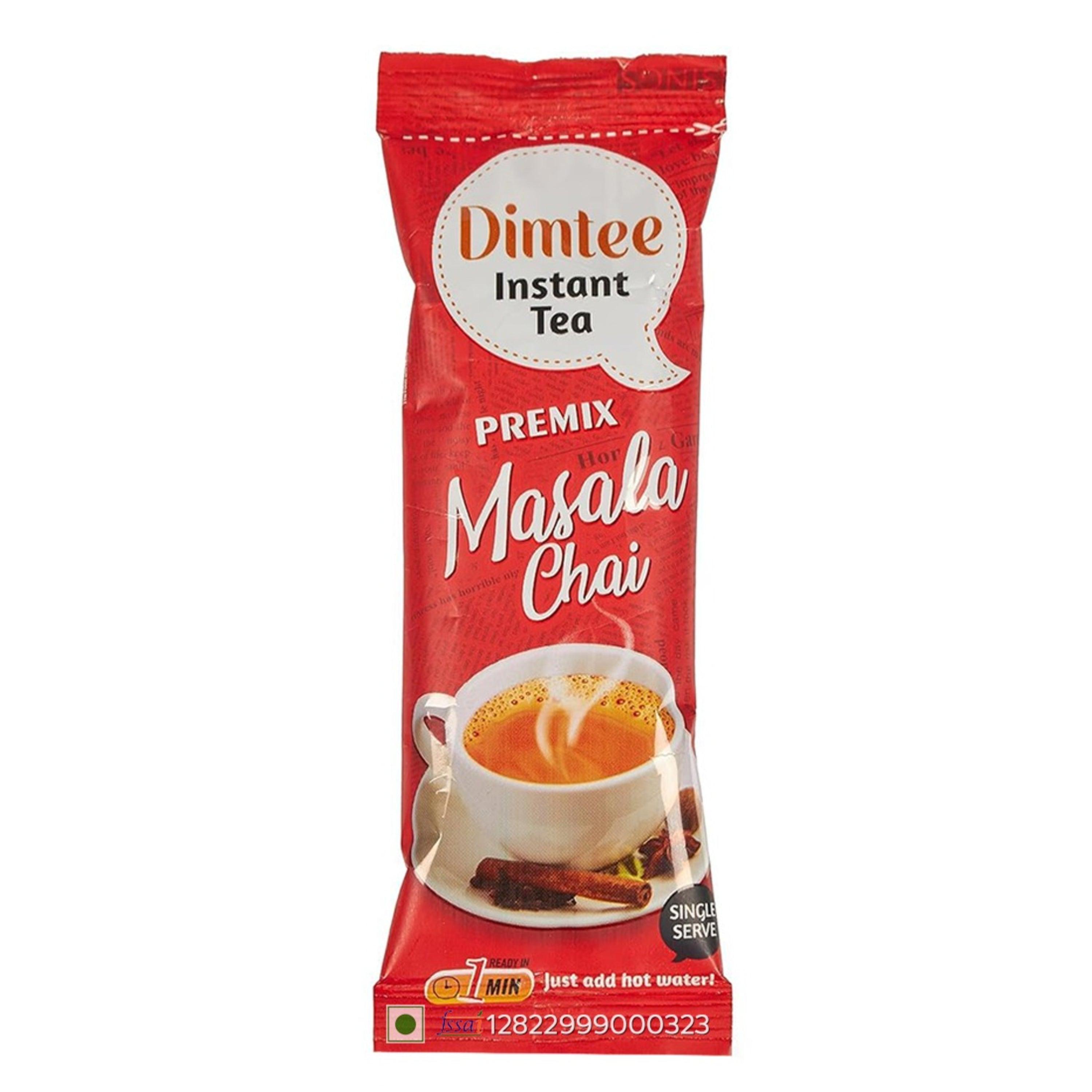 Chaizup Dimtee 1 Min Instant Assorted Tea Pack - 30 Sachets | Masala, Elachi & Adrak Flavours | 30 Servings | 375g (3 Packs, 10 Flavours Each)